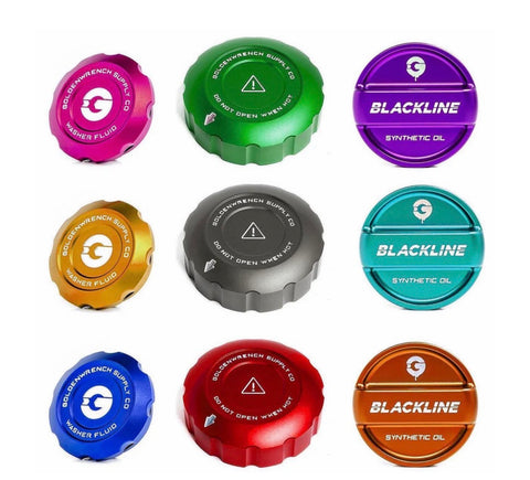 GOLDENWRENCH X CARBON CULTURE individual painted cap set