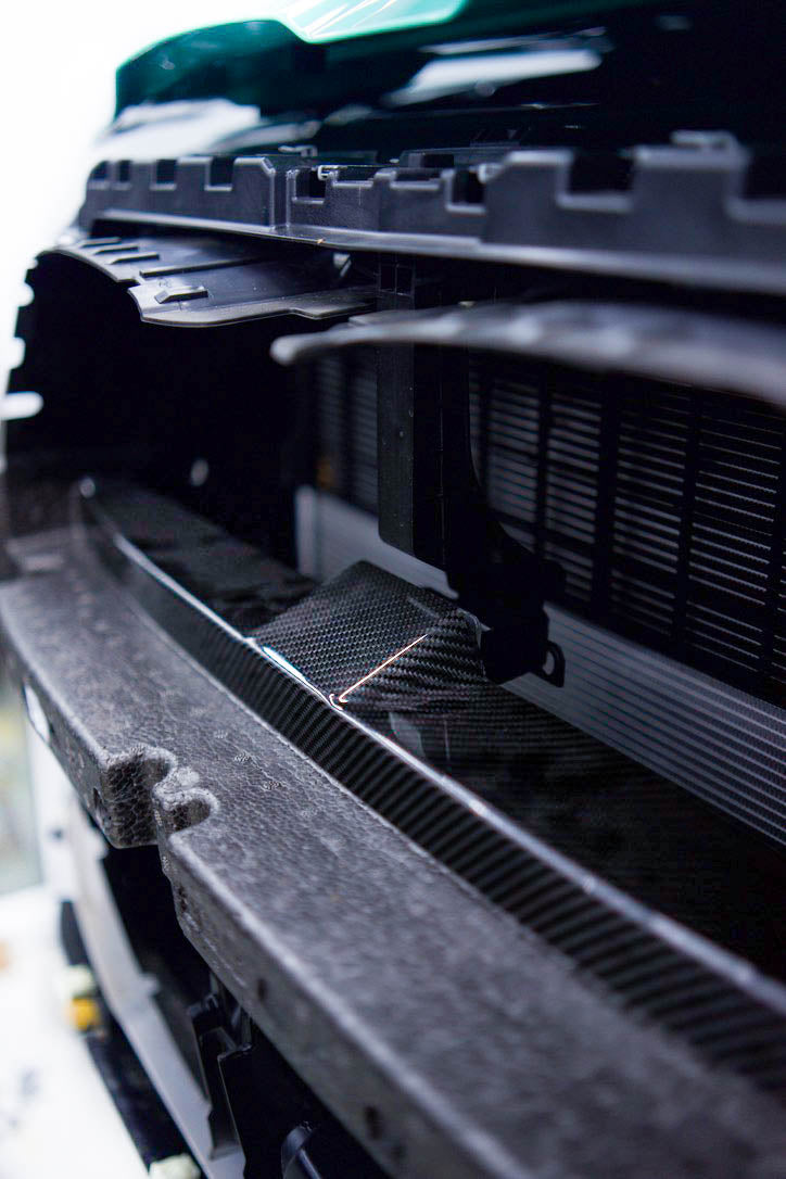 CARBON FIBRE crash bar cover M3 M4 G8X