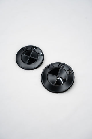 BMW shadowline roundels