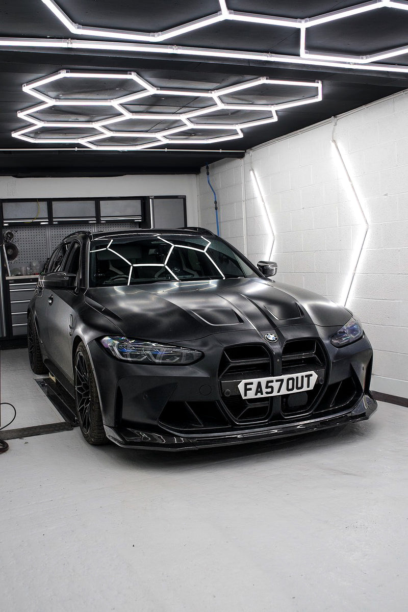 BMW V style dry carbon G80/81/82/83 splitter