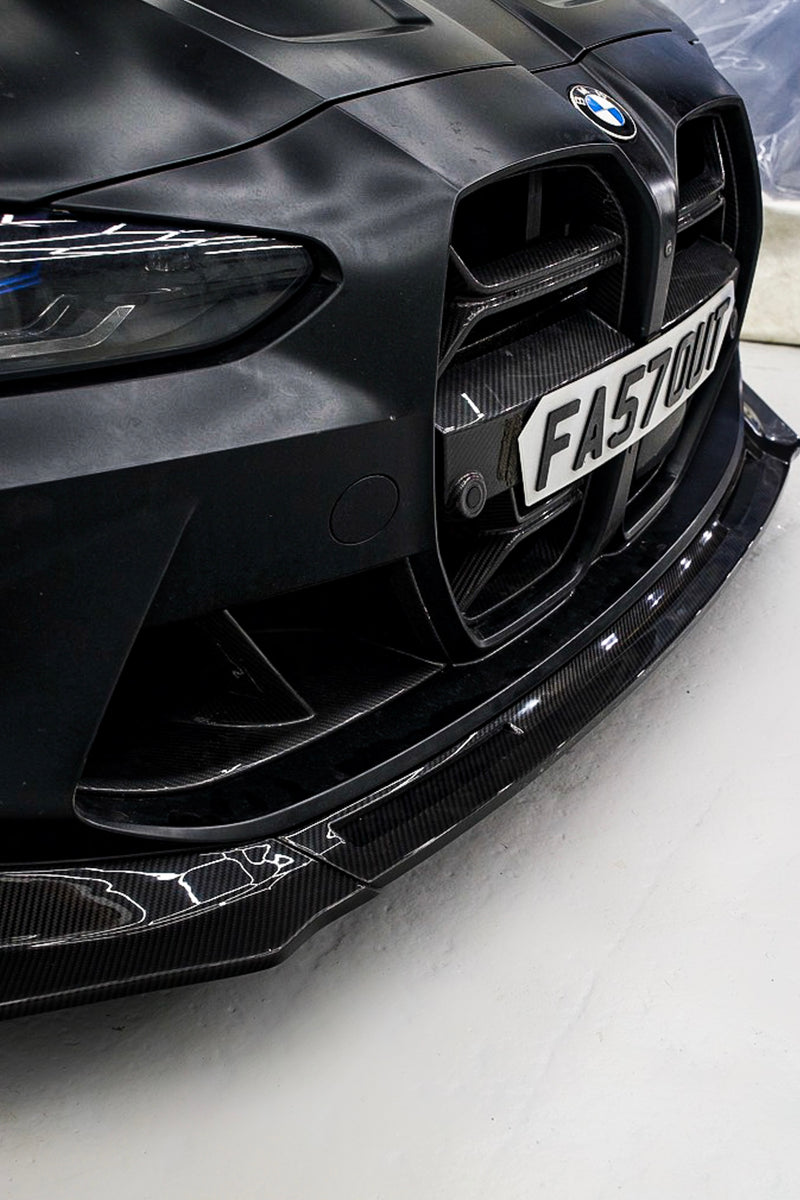 BMW V style dry carbon G80/81/82/83 splitter