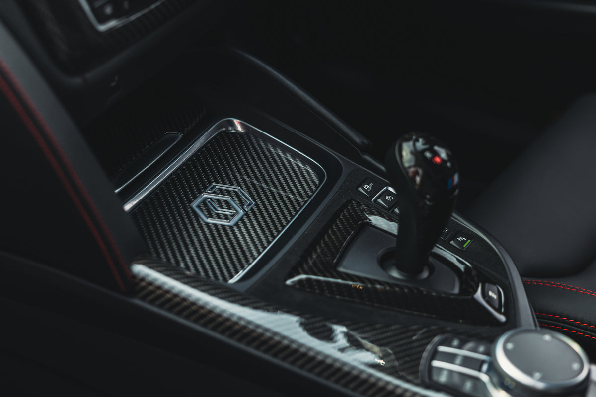 Carbon Culture F8X gear selector trim