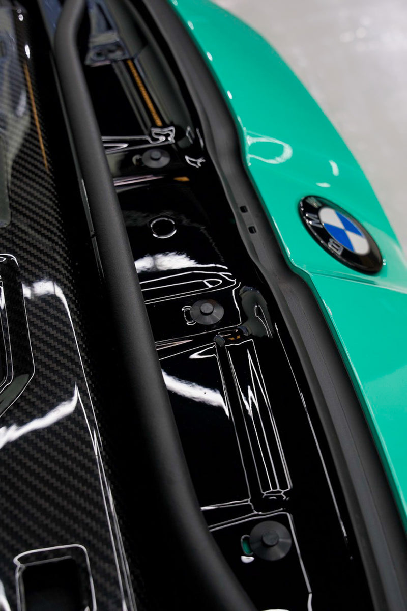 BMW GLOSS BLACK FRONT SLAM PANEL COVER