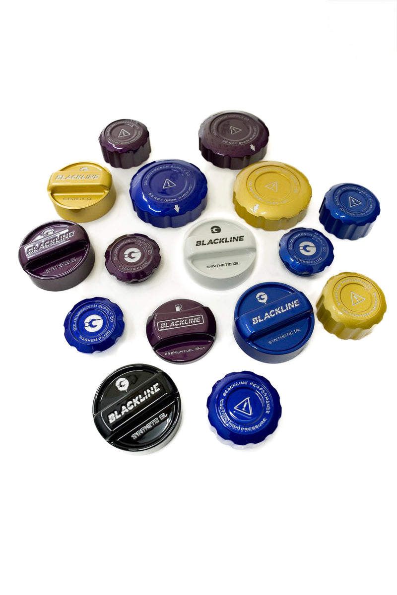 GOLDENWRENCH X CARBON CULTURE individual painted cap set