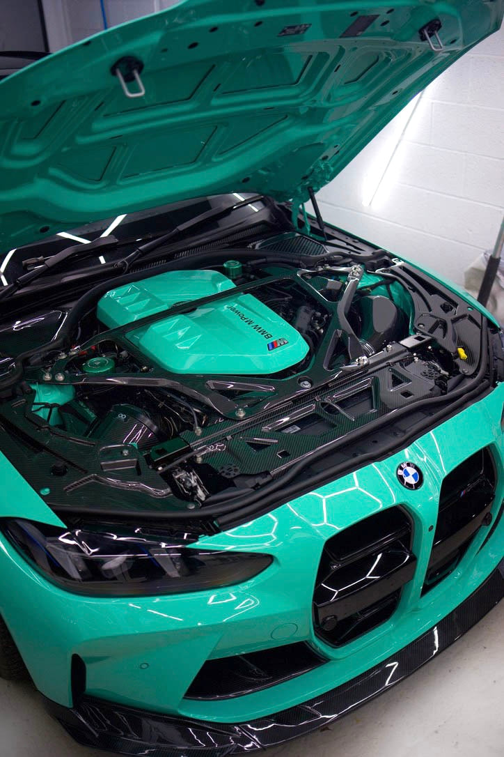 PAINTED G8X engine cover S58