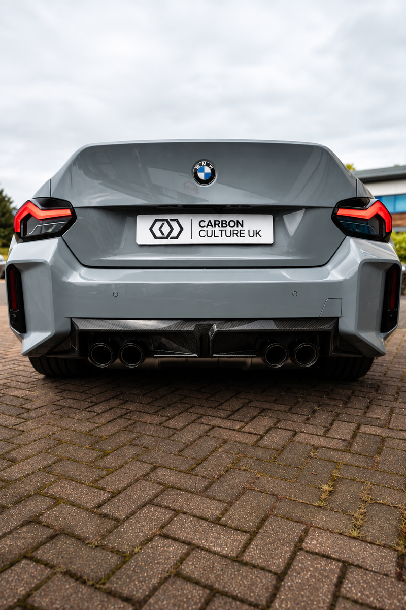 BMW G87 M2 CS style pre preg carbon boot lid