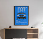 BMW M2 F87 Inspired Wall Art