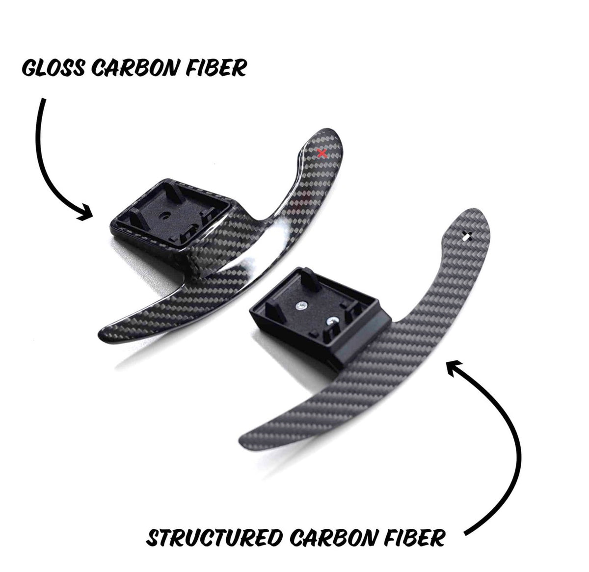 PADDLESHIFTERS Modular F8X carbon paddles