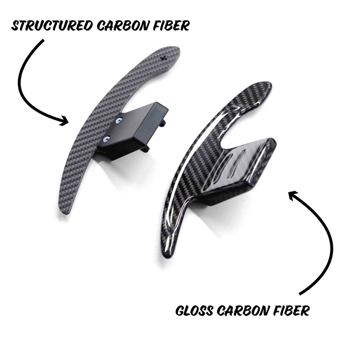 PADDLESHIFTERS Modular F8X carbon paddles
