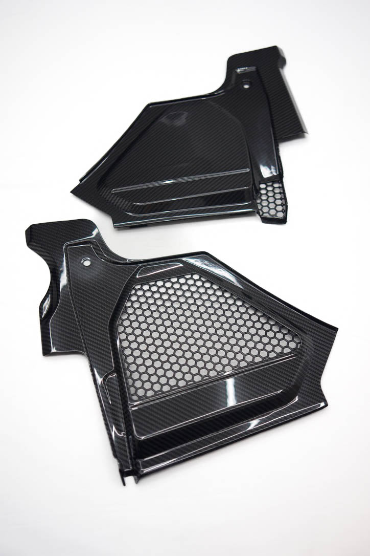 BMW CARBON FIBRE SCUTTLE PANEL COVERS