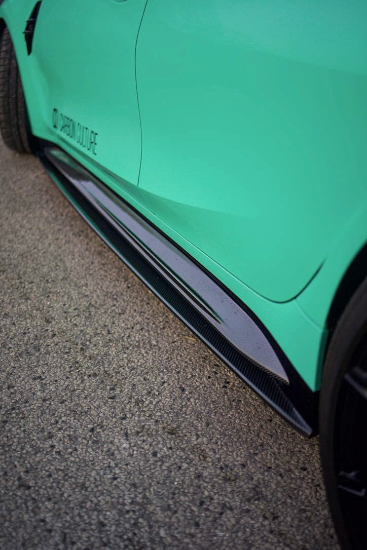 CCUK carbon fibre side skirt extensions G80/81