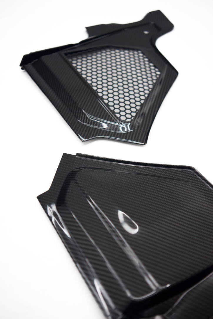 BMW CARBON FIBRE SCUTTLE PANEL COVERS