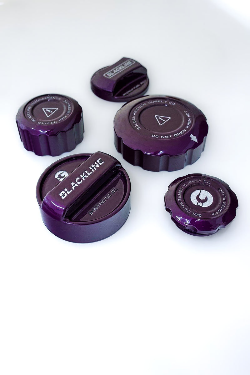 GOLDENWRENCH X CARBON CULTURE individual painted cap set