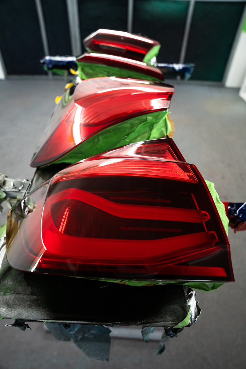 BMW F80 F82 F83 M3 M4 Shadowline Rear Light Tint & Refinish Service
