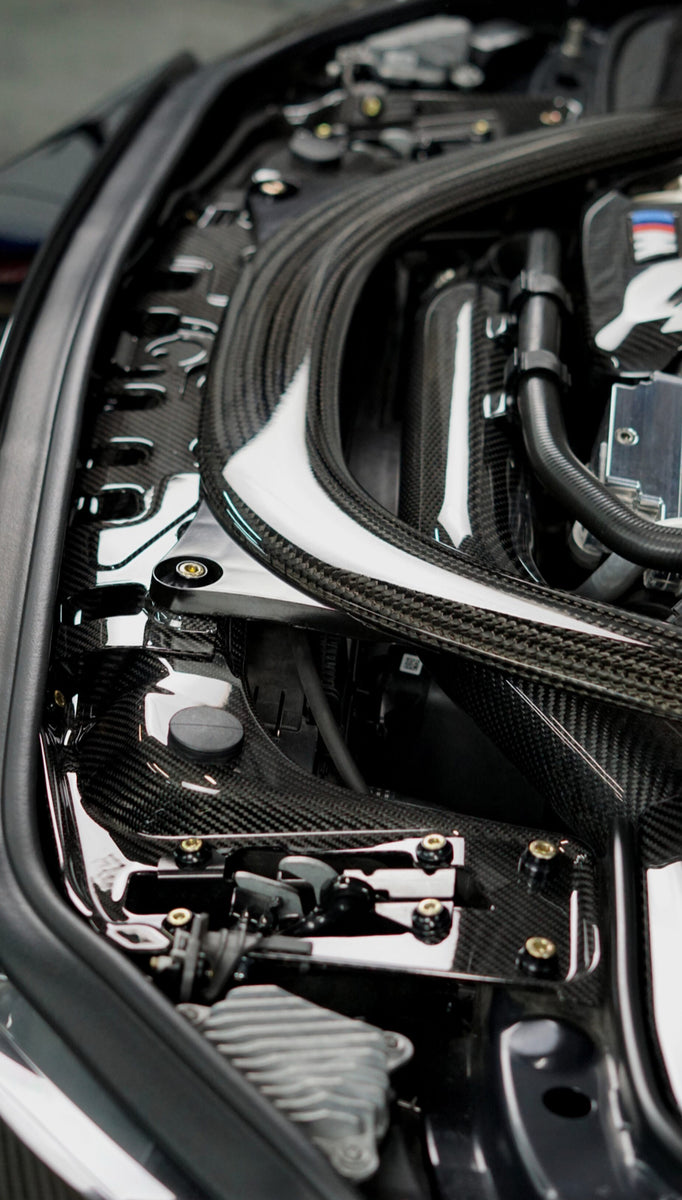 FASERSCHMIEDE CARBON FIBRE RADIATOR SUPPORT BRACE
