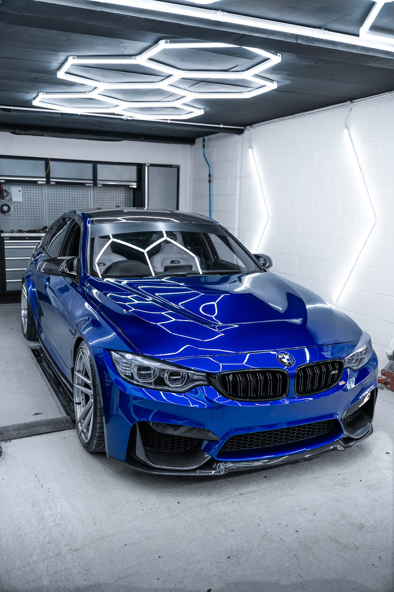 BMW CS LIP pre-preg carbon fibre