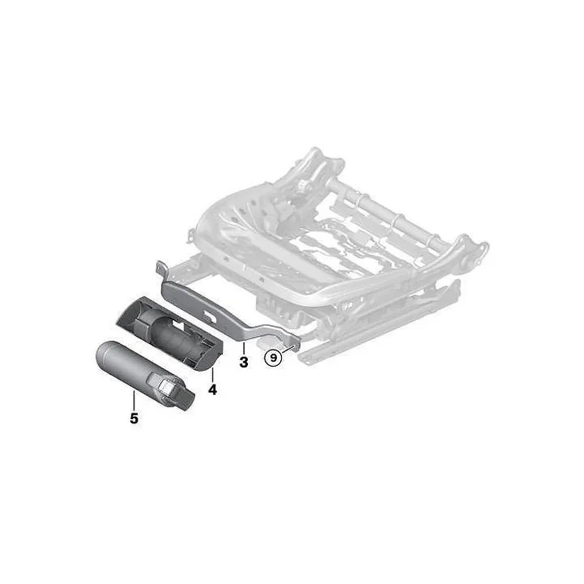 BMW M PERFORMANCE fire extinguisher kit | standard & a choice of custom painted