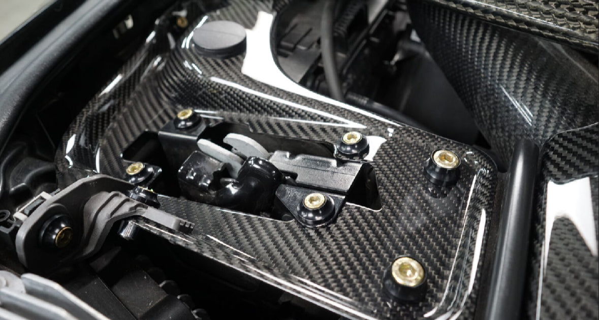 FASERSCHMIEDE CARBON FIBRE RADIATOR SUPPORT BRACE