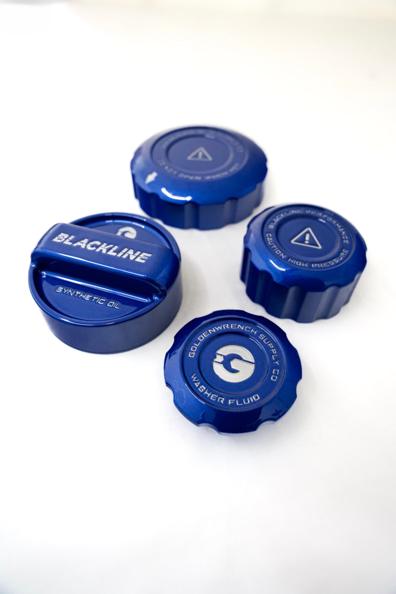 GOLDENWRENCH X CARBON CULTURE individual painted cap set