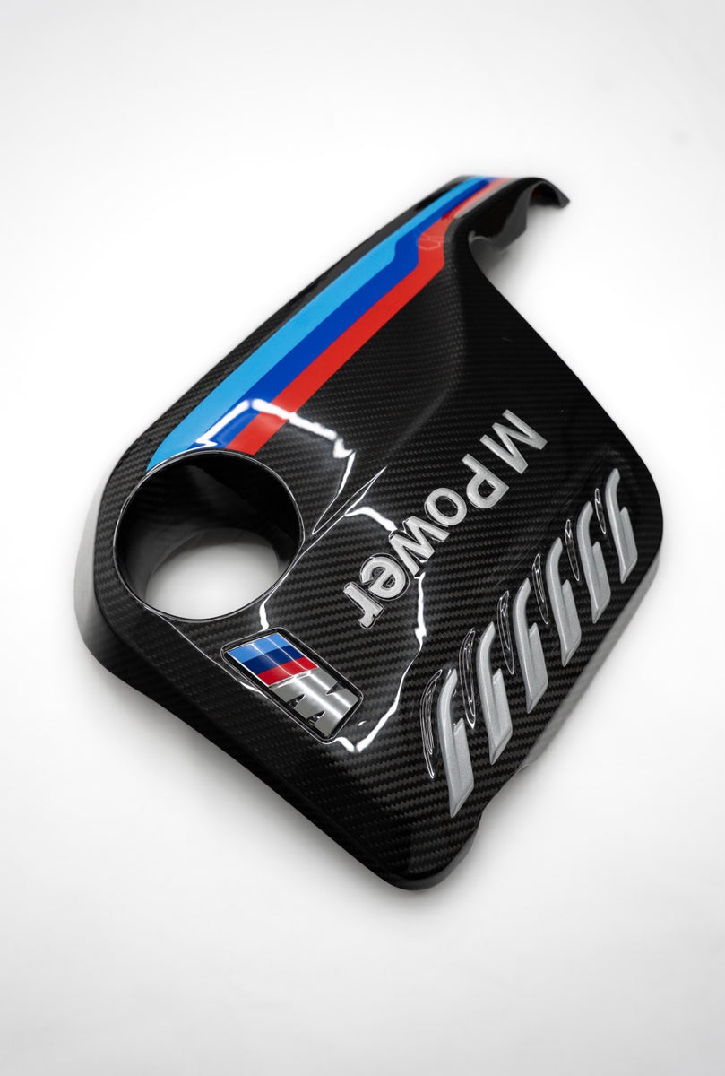 BMW performance style carbon engine cover S55