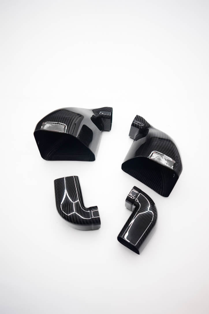 CARBON FIBRE air intake scoops S58