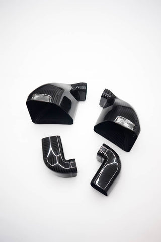 CARBON FIBRE air intake scoops S58