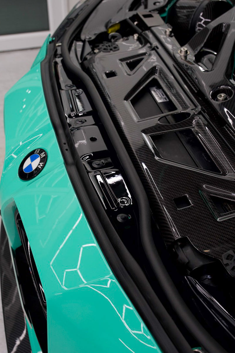 BMW GLOSS BLACK FRONT SLAM PANEL COVER