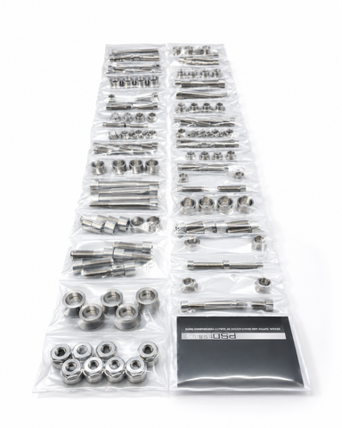 PSDESIGNS BMW G80 G81 G82 G83 G87 M2 M3 M4 TITANIUM POWERSPEC HARDWARE DRESS UP KIT