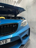 BMW G87 M2 Grill emblem + backing plate