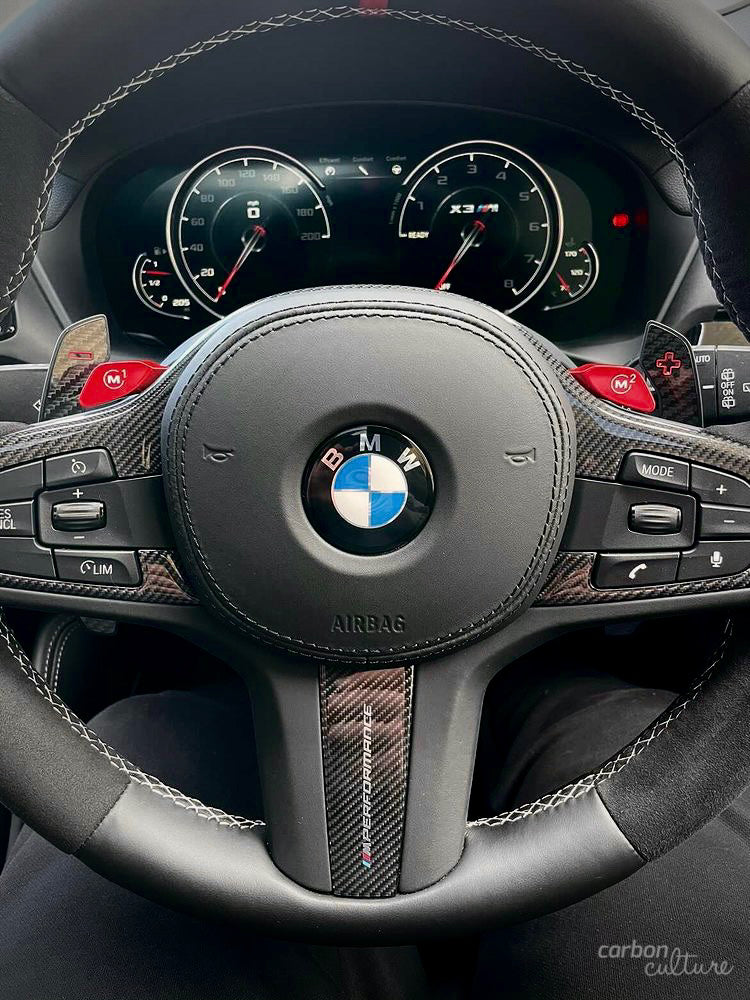De-chromed Steering Wheel Roundel